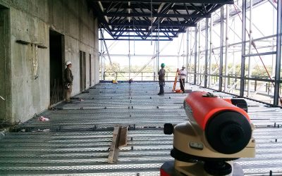 Realizamos el servicio de Topografía en obra para el Museo del Deporte